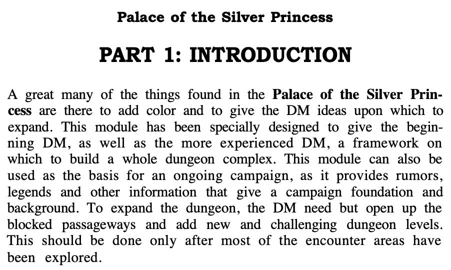 A starting point for DMs to develop their own campaign.